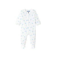 0 QTY / BLANC/MULTICO PAP NUIT MILO