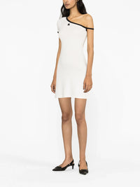 3pcs RELIQUAT 120€ / Robe contraste asymétrique - Heritage white & Black