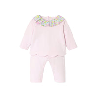 130 QTY / ROSE PALE  PAP ENSEMBLE MADINA