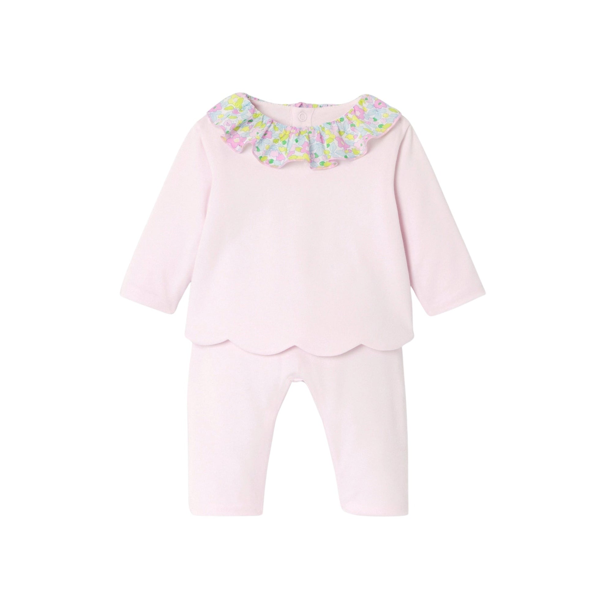 130 QTY / ROSE PALE  PAP ENSEMBLE MADINA