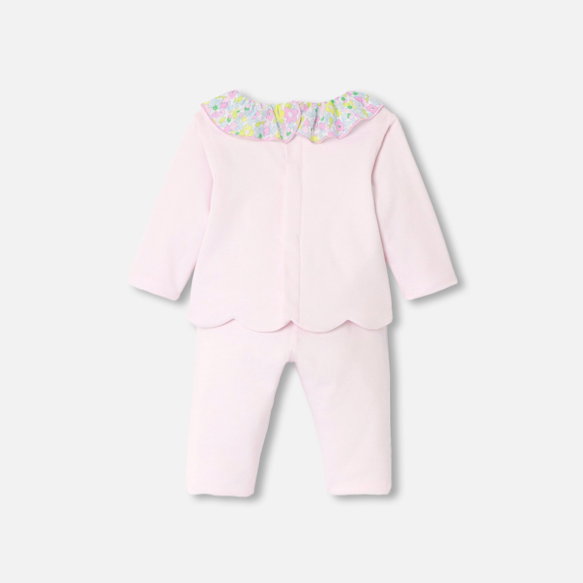 130 QTY / ROSE PALE  PAP ENSEMBLE MADINA