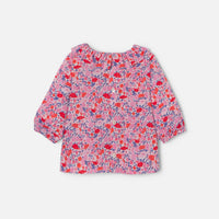 13 QTY / ROSE/MULTICO PAP TUNIQUE / BLOUSE MONETTE