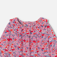 13 QTY / ROSE/MULTICO PAP TUNIQUE / BLOUSE MONETTE