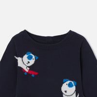 4 QTY / MARINE/MULTICO PAP COMBINAISON/ BLOOMER MATTEO