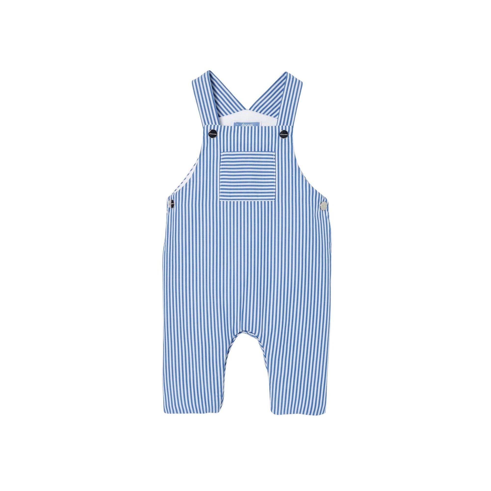 226 QTY / BLANC/BLEU PAP SALOPETTE MAXI