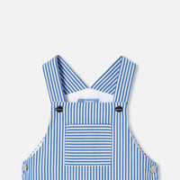226 QTY / BLANC/BLEU PAP SALOPETTE MAXI