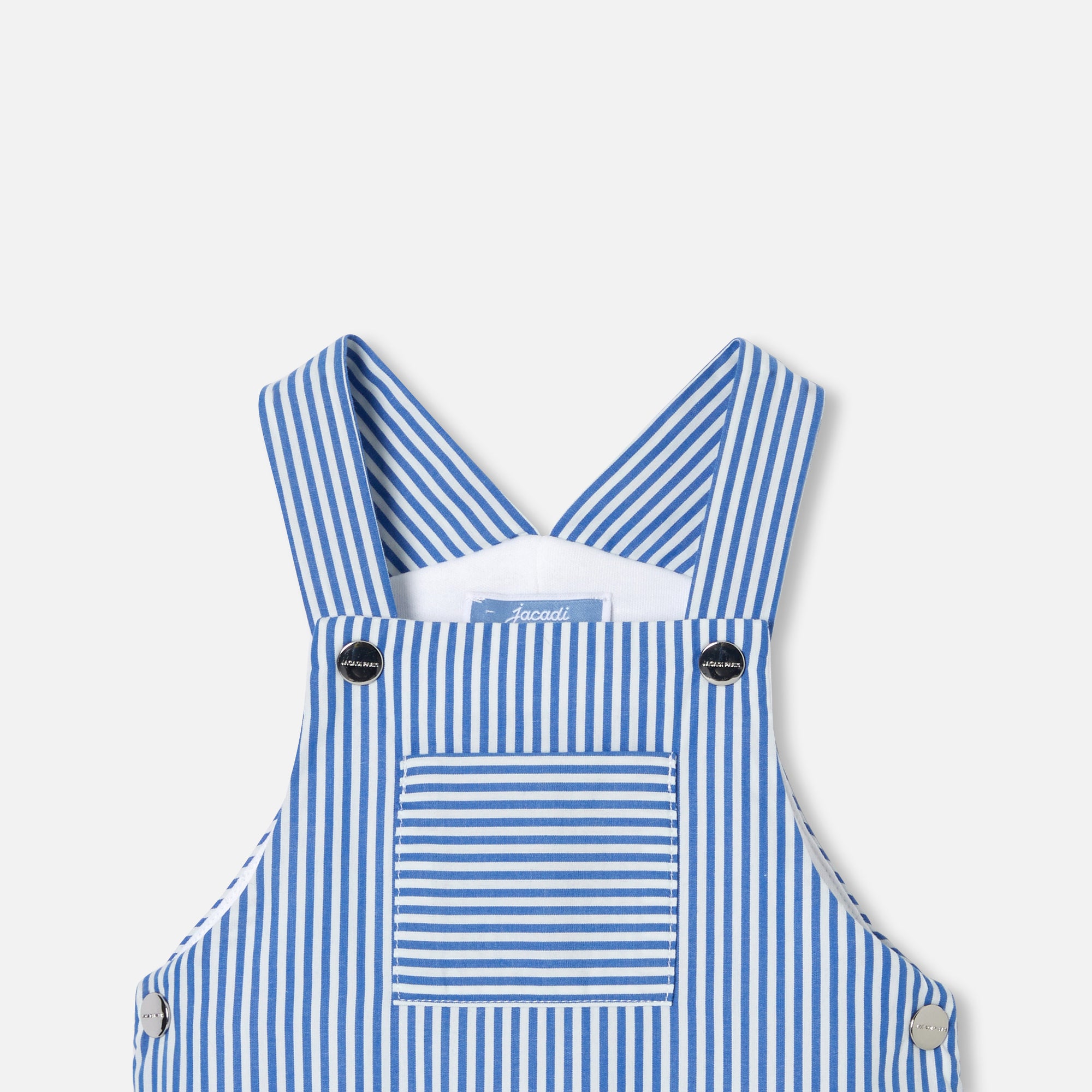 226 QTY / BLANC/BLEU PAP SALOPETTE MAXI