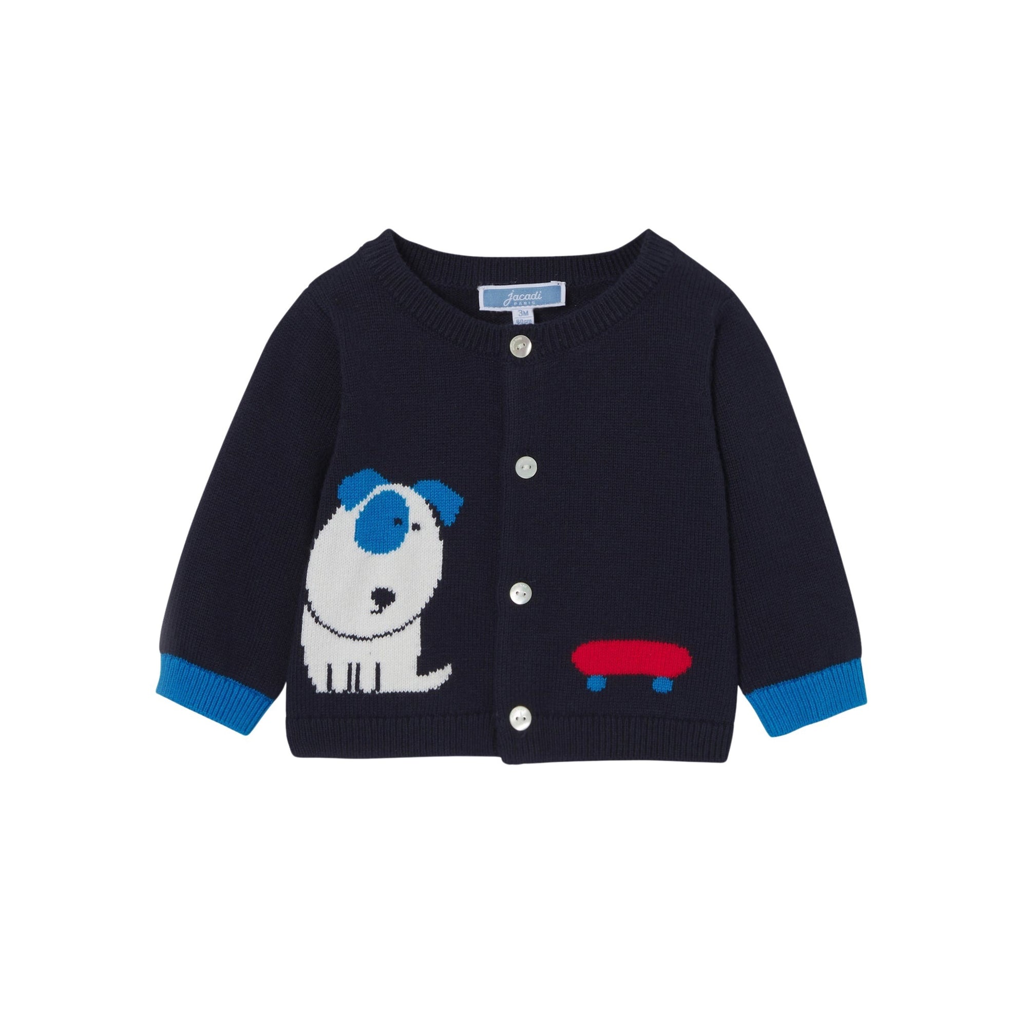 0 QTY / MARINE/MULTICO PAP GILET / CARDIGAN MEDOR