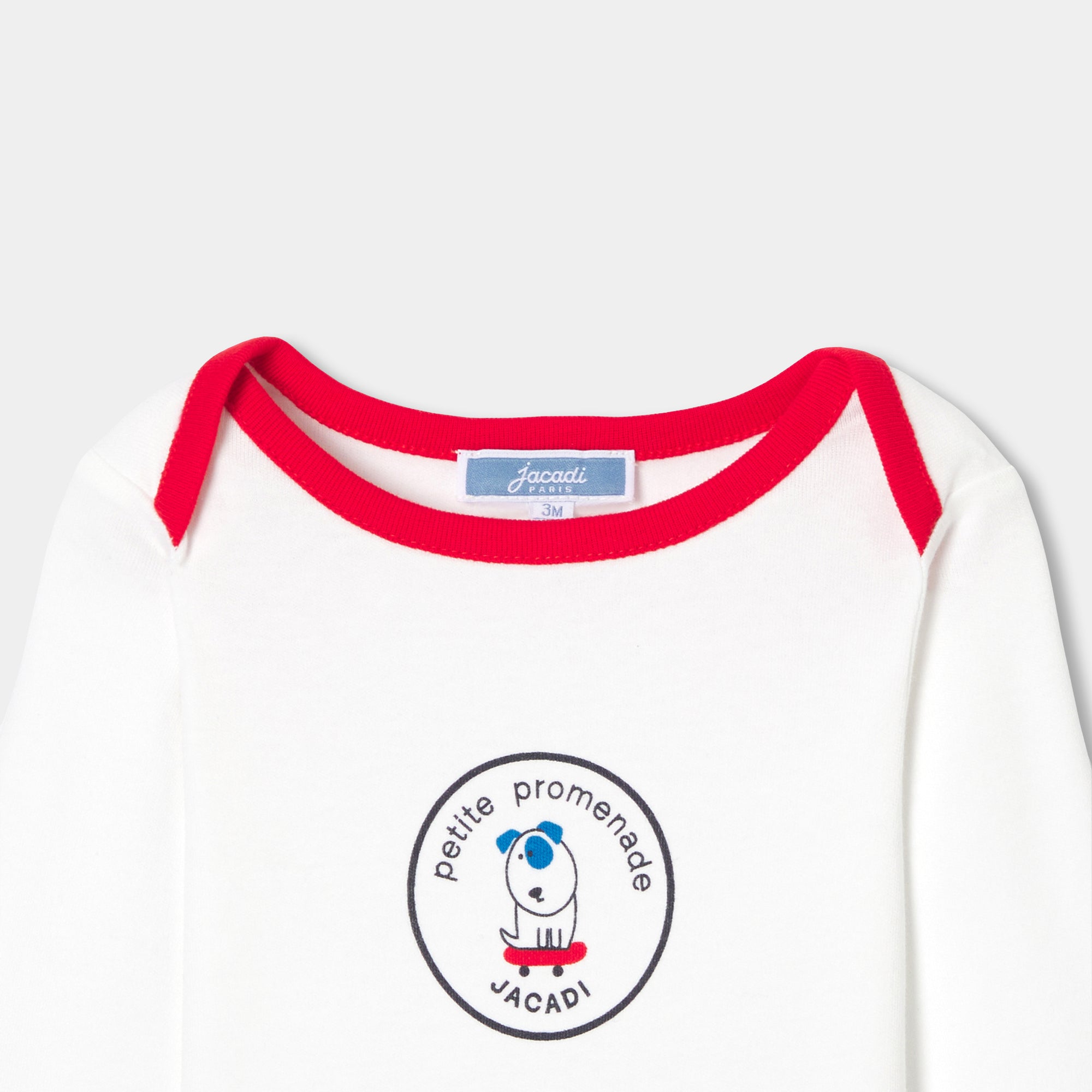 41 QTY / BLANC JACADI PAP BODY DE DESSUS MADIC