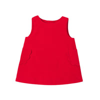 12 QTY / ROUGE TOMATE PAP ROBE MELINETTE