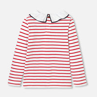 0 QTY / BLANC/ROUGE PAP TEE-SHIRT GUSTAVO