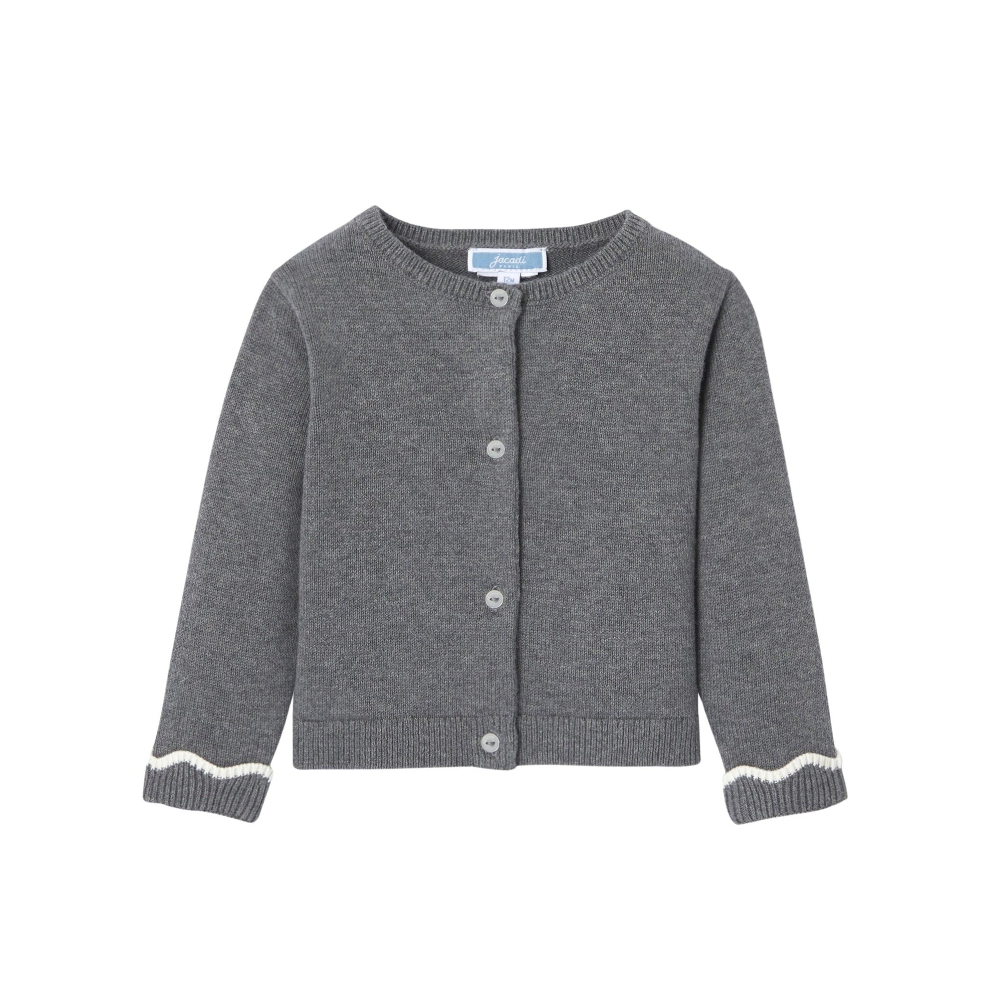 0 QTY / GRIS  PAP GILET / CARDIGAN GIGOU