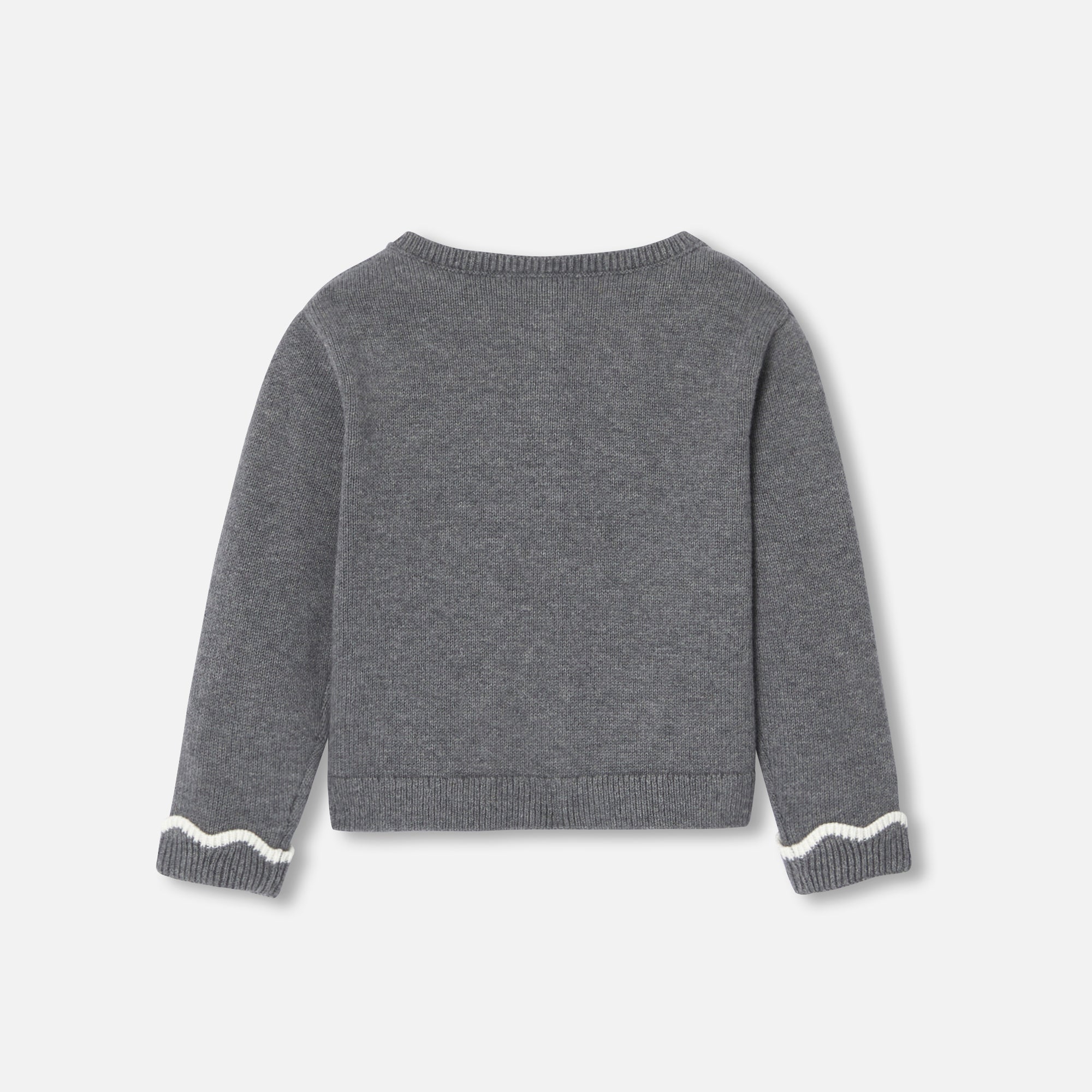 0 QTY / GRIS  PAP GILET / CARDIGAN GIGOU