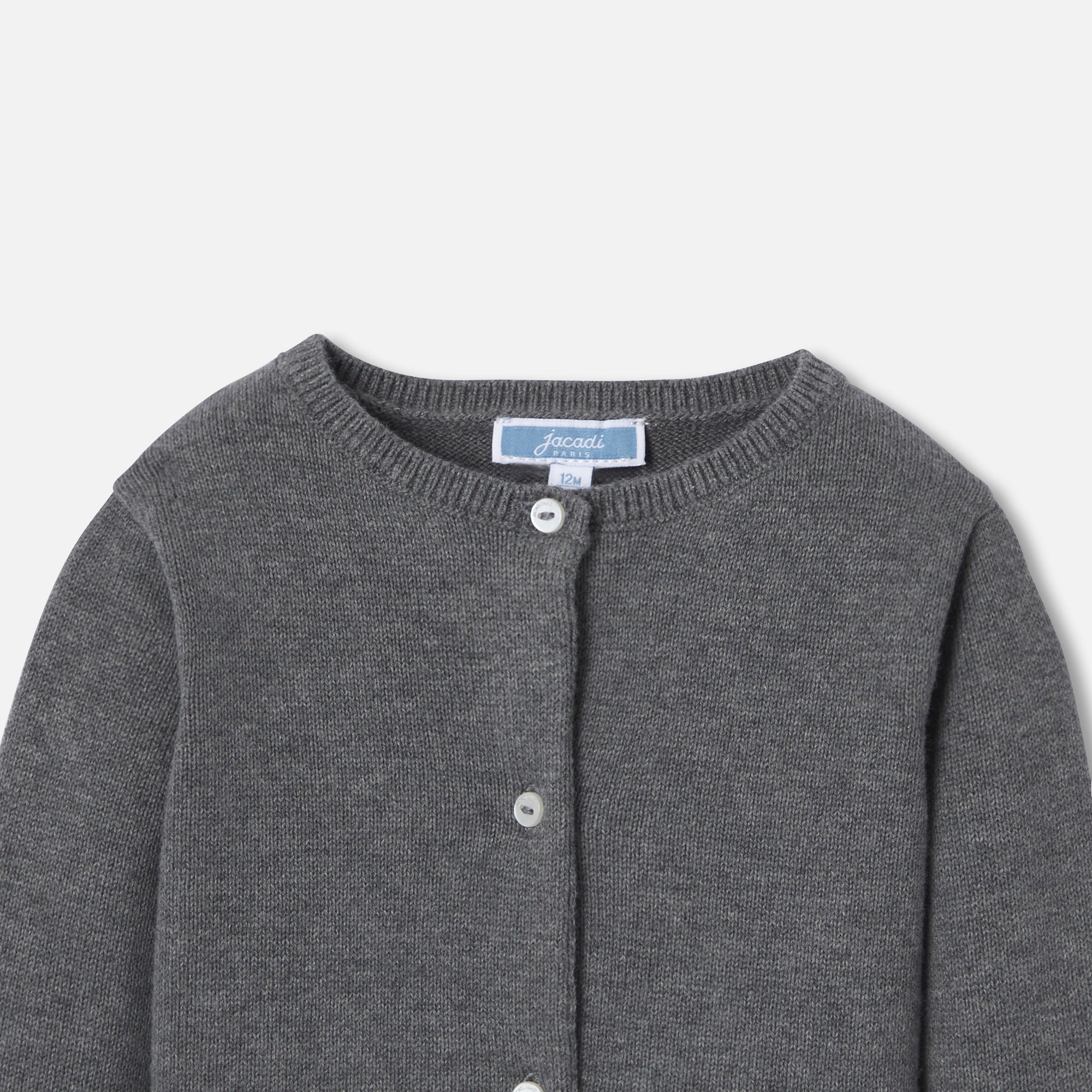 0 QTY / GRIS  PAP GILET / CARDIGAN GIGOU
