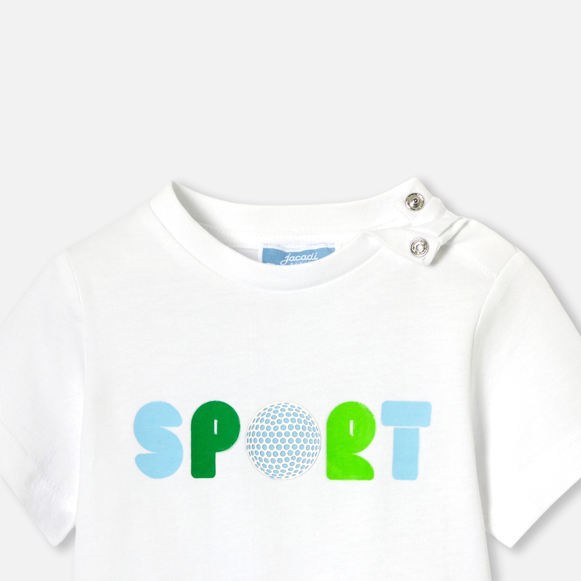 0 QTY / BLANC JACADI PAP TEE-SHIRT MURANO
