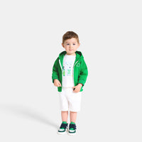 0 QTY / VERT PAP GILET / CARDIGAN MOSAIQUE