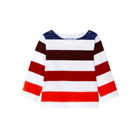 0 QTY / BLANC/ROUGE PAP TEE-SHIRT GERALD