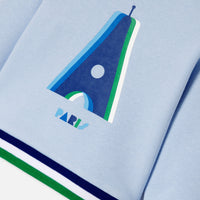 46 QTY / BLEU CLAIR  PAP SWEAT GOUTTE
