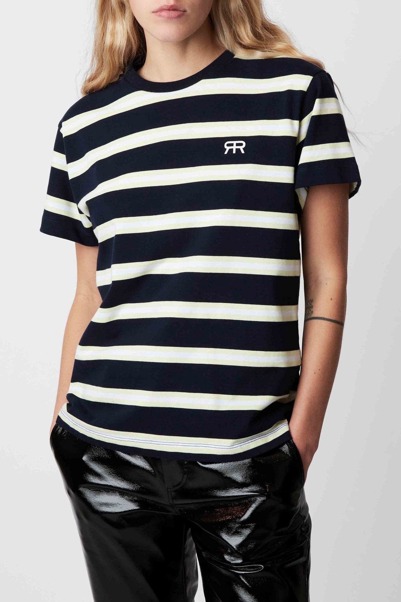T-shirt Welcome Preppy - Marine