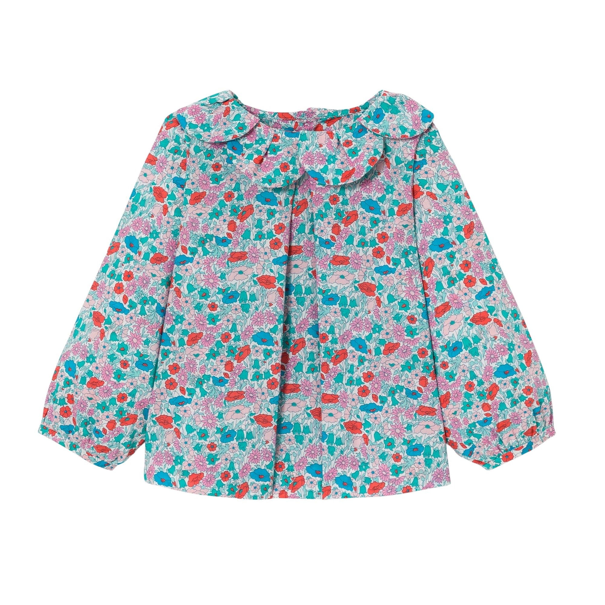 0 QTY / BLANC/MULTICO PAP TUNIQUE / BLOUSE MELODINE