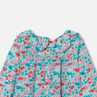 0 QTY / BLANC/MULTICO PAP TUNIQUE / BLOUSE MELODINE