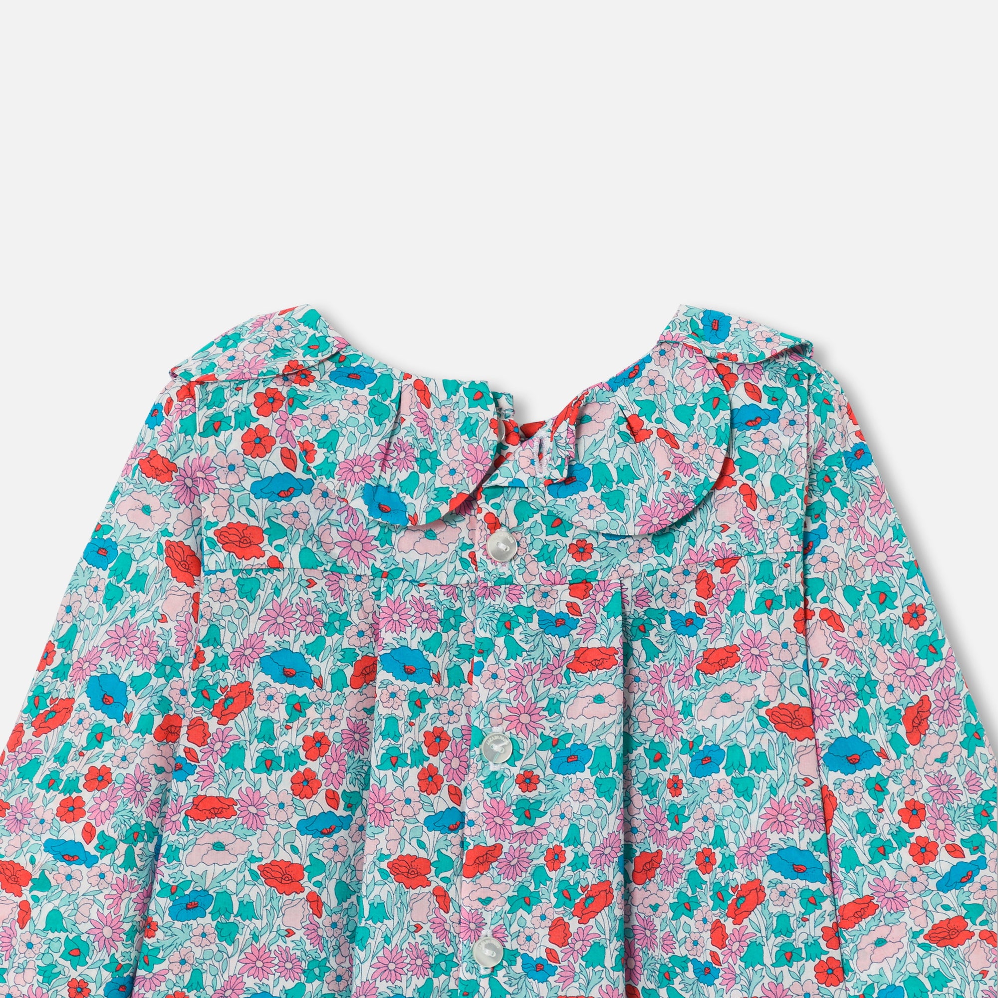 0 QTY / BLANC/MULTICO PAP TUNIQUE / BLOUSE MELODINE