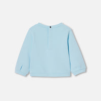 42 QTY / BLEU ACIER PAP SWEAT MIAOU