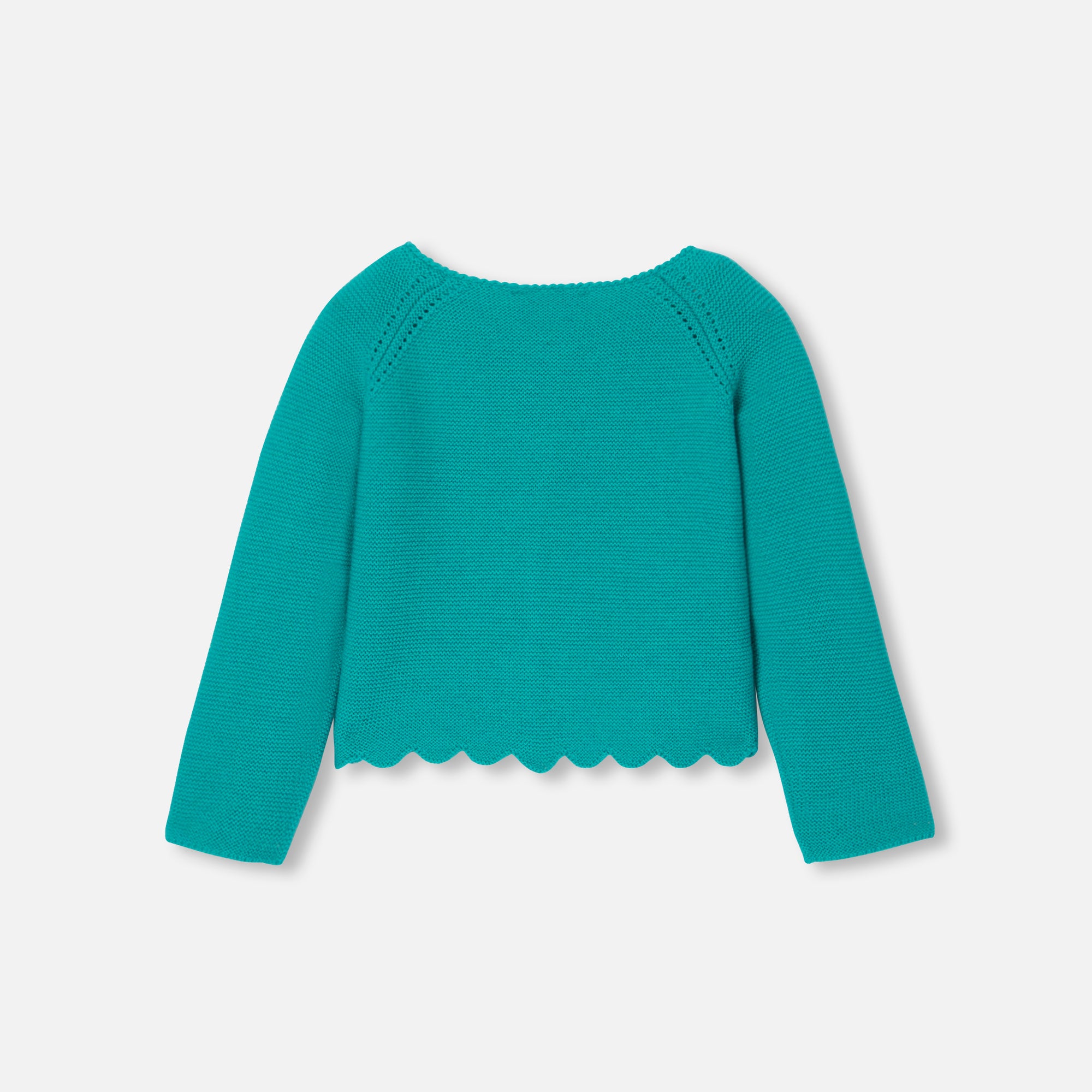 7 QTY / VERT EMERAUDE PAP GILET / CARDIGAN MITSOU