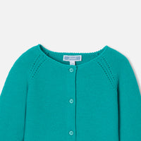 7 QTY / VERT EMERAUDE PAP GILET / CARDIGAN MITSOU