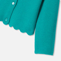 7 QTY / VERT EMERAUDE PAP GILET / CARDIGAN MITSOU