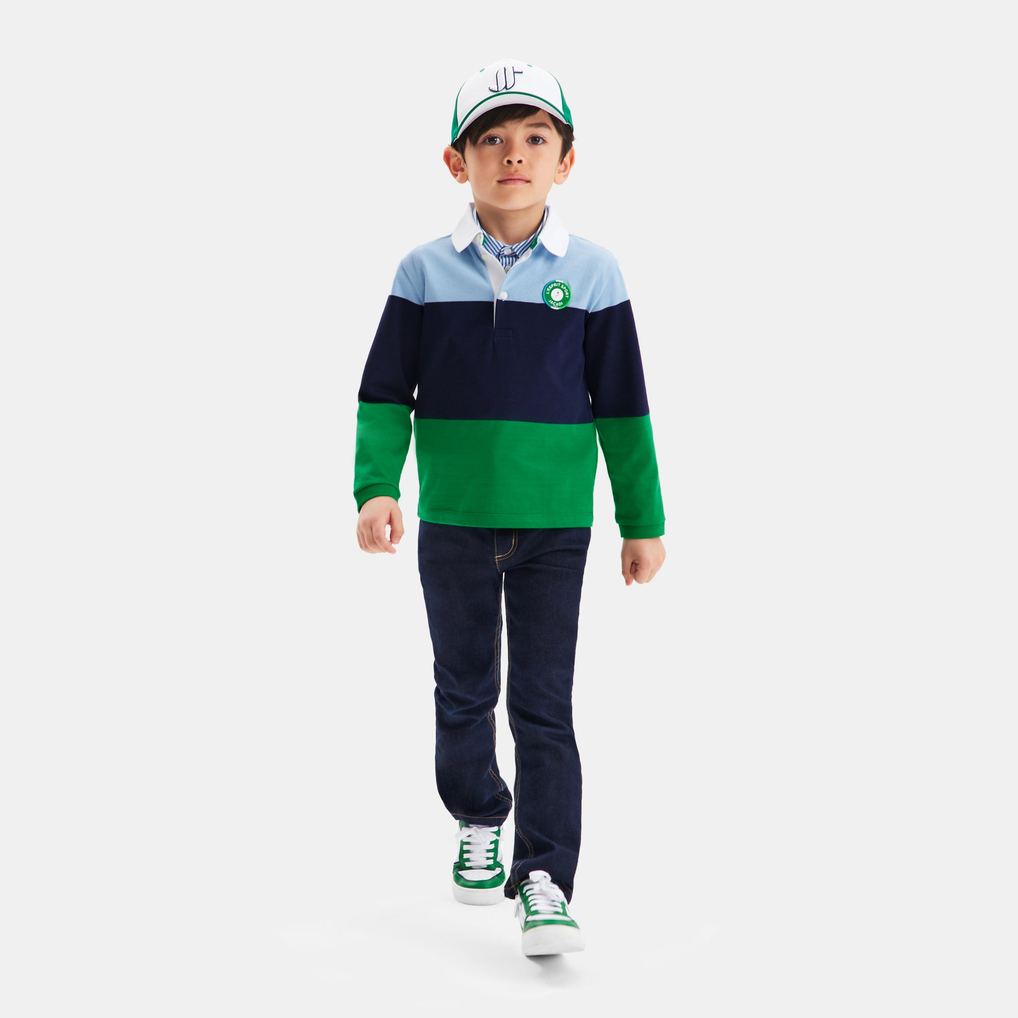 0 QTY / VERT/MULTICO PAP POLO GAZELLE