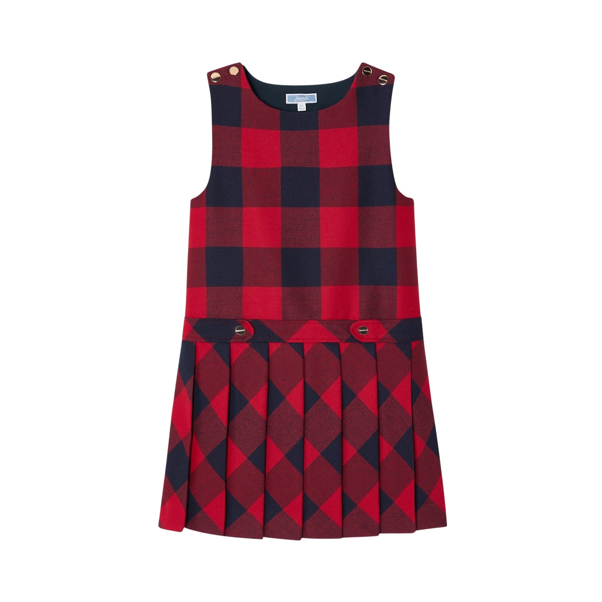 0 QTY / MARINE/ROUGE PAP ROBE GARIGUETTE