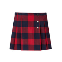18 QTY / MARINE/ROUGE PAP JUPE GAZETTE