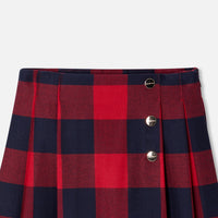 18 QTY / MARINE/ROUGE PAP JUPE GAZETTE