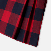 18 QTY / MARINE/ROUGE PAP JUPE GAZETTE