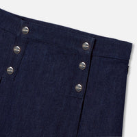 0 QTY / DENIM FONCE PAP JUPE GWENDOLINE