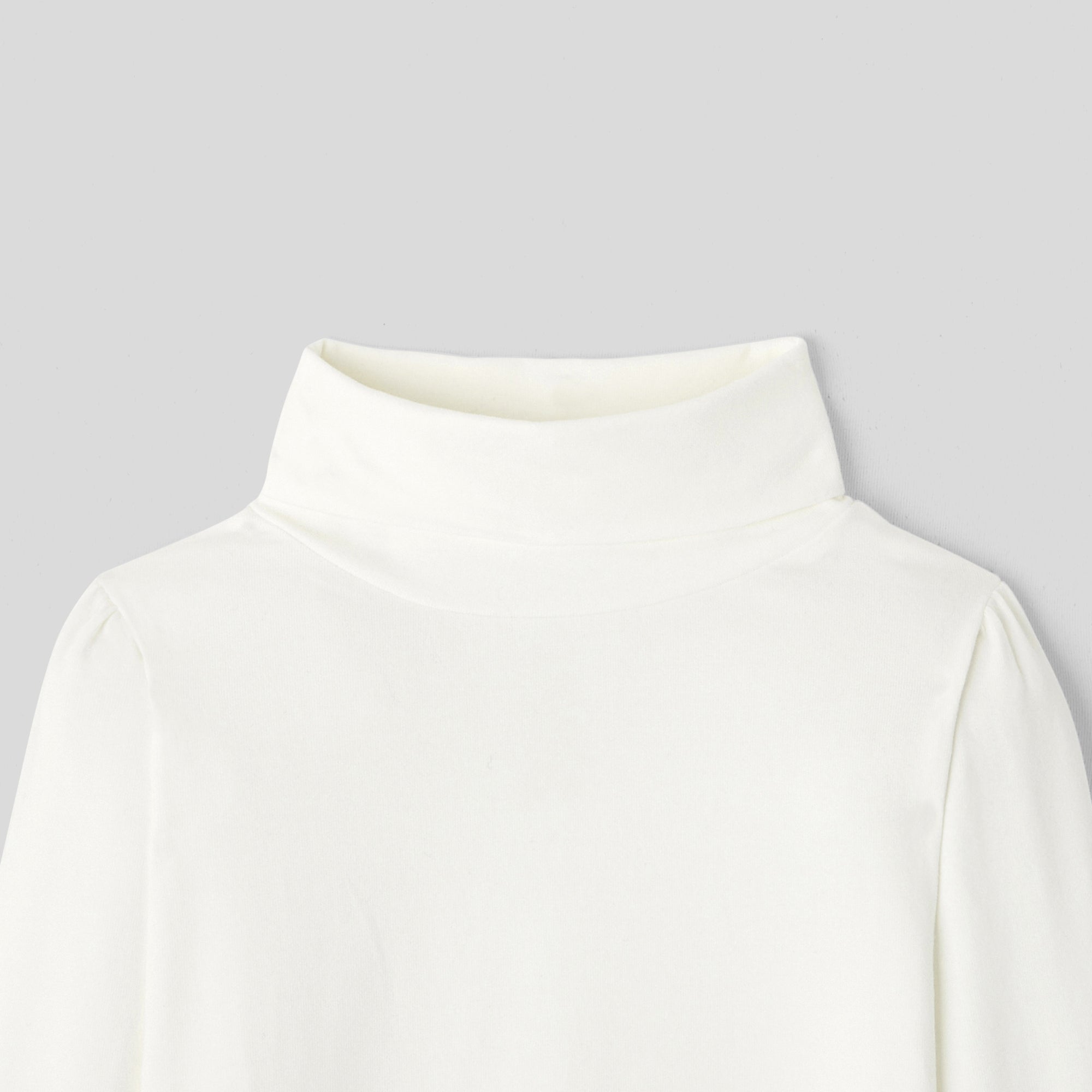 0 QTY / BLANC JACADI PAP SOUS-PULL GUSETTE
