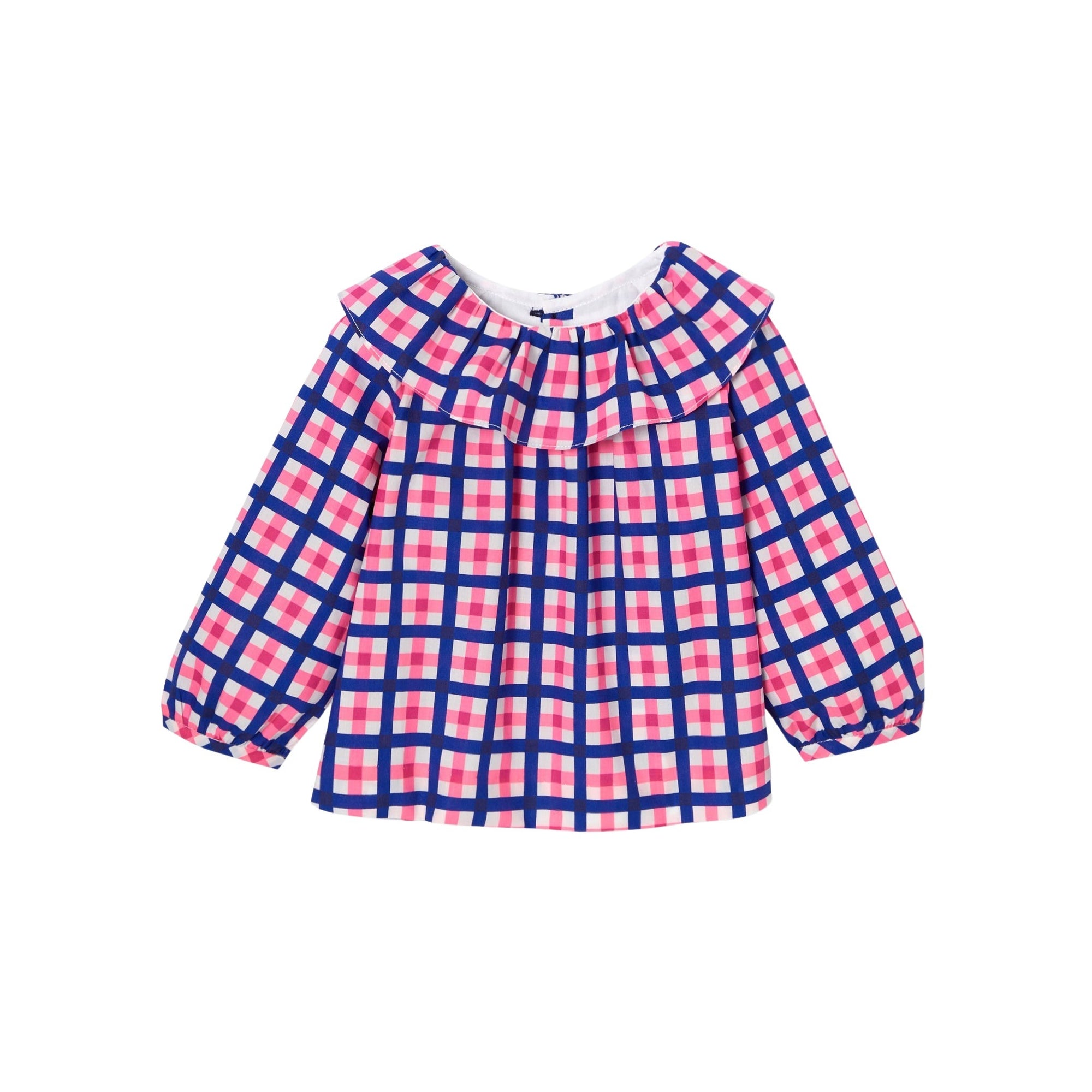 0 QTY / BLANC/MULTICO PAP TUNIQUE / BLOUSE MIMOSETTE