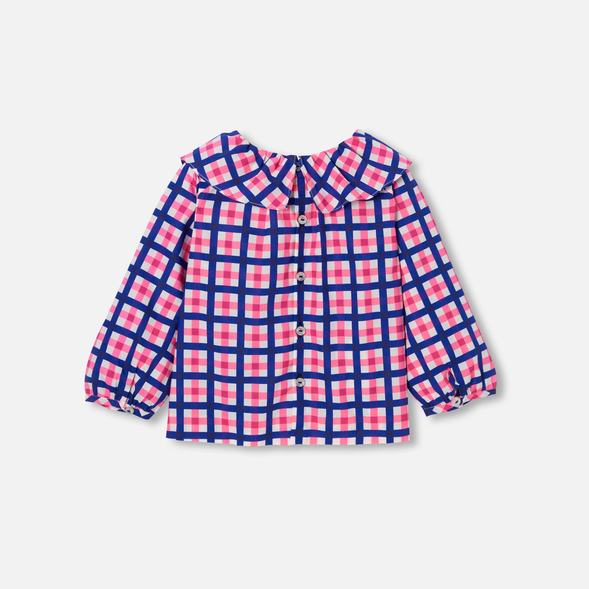 0 QTY / BLANC/MULTICO PAP TUNIQUE / BLOUSE MIMOSETTE