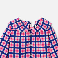 0 QTY / BLANC/MULTICO PAP TUNIQUE / BLOUSE MIMOSETTE