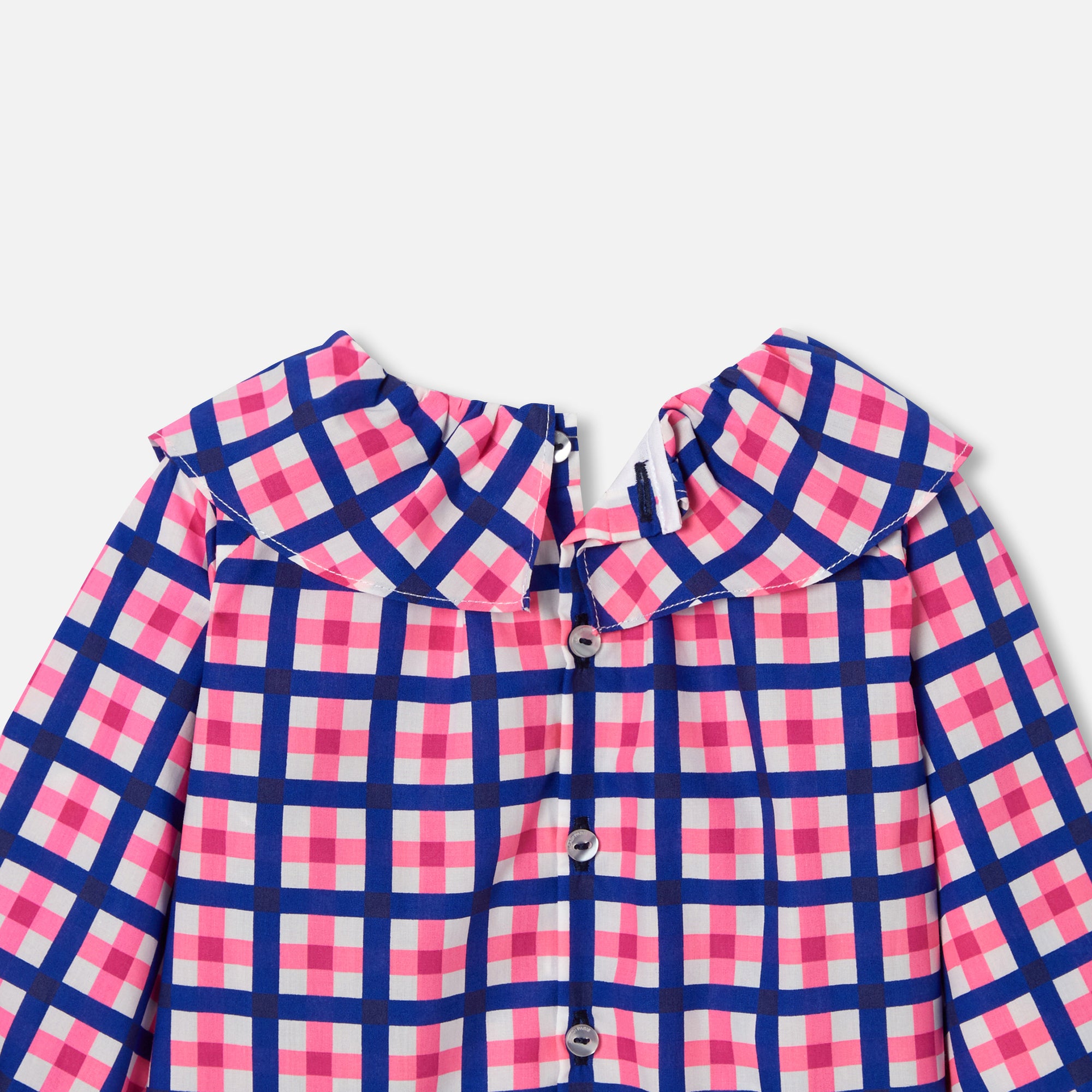 0 QTY / BLANC/MULTICO PAP TUNIQUE / BLOUSE MIMOSETTE