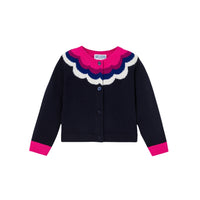 0 QTY / MARINE/MULTICO PAP GILET / CARDIGAN MEMORY