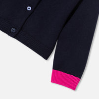 0 QTY / MARINE/MULTICO PAP GILET / CARDIGAN MEMORY