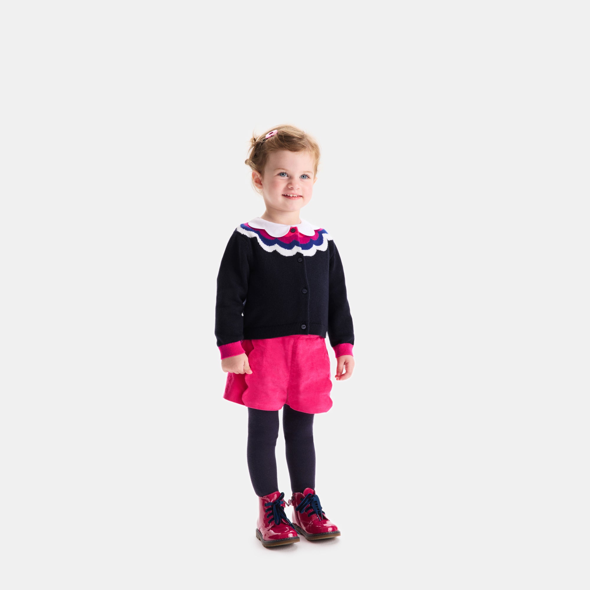 0 QTY / MARINE/MULTICO PAP GILET / CARDIGAN MEMORY