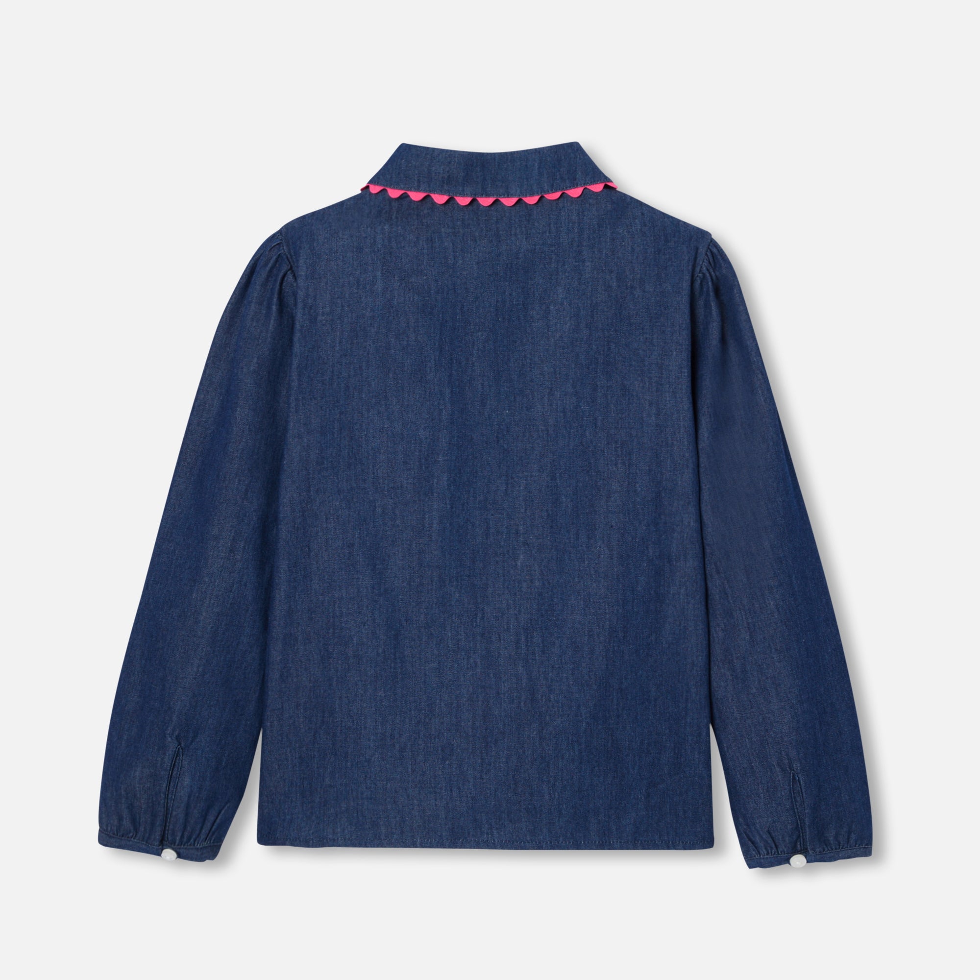 0 QTY / BLEU DENIM PAP TUNIQUE / BLOUSE MOLIERE