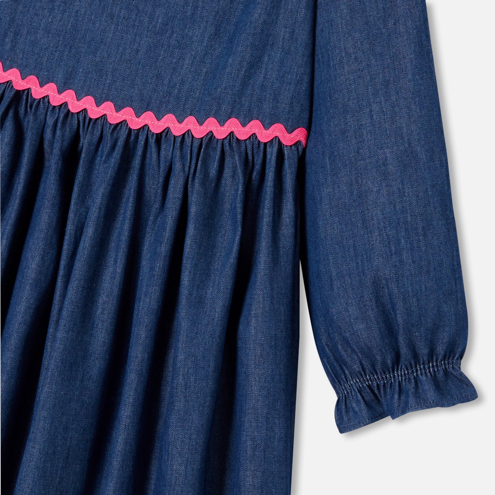 13 QTY / BLEU DENIM PAP ROBE MORGANE