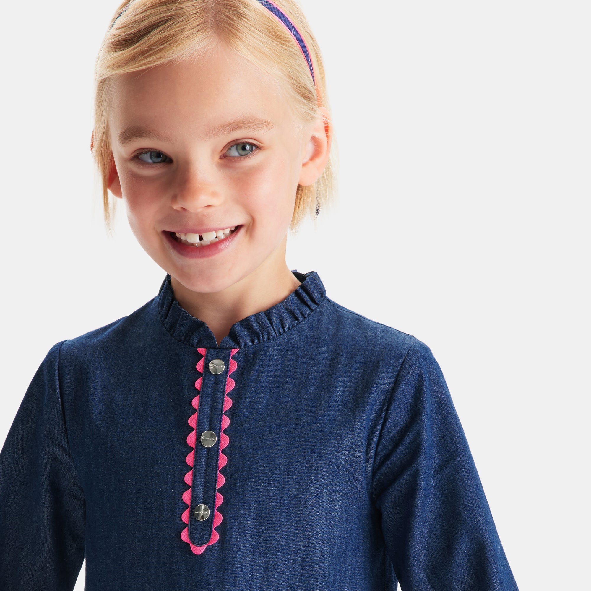13 QTY / BLEU DENIM PAP ROBE MORGANE