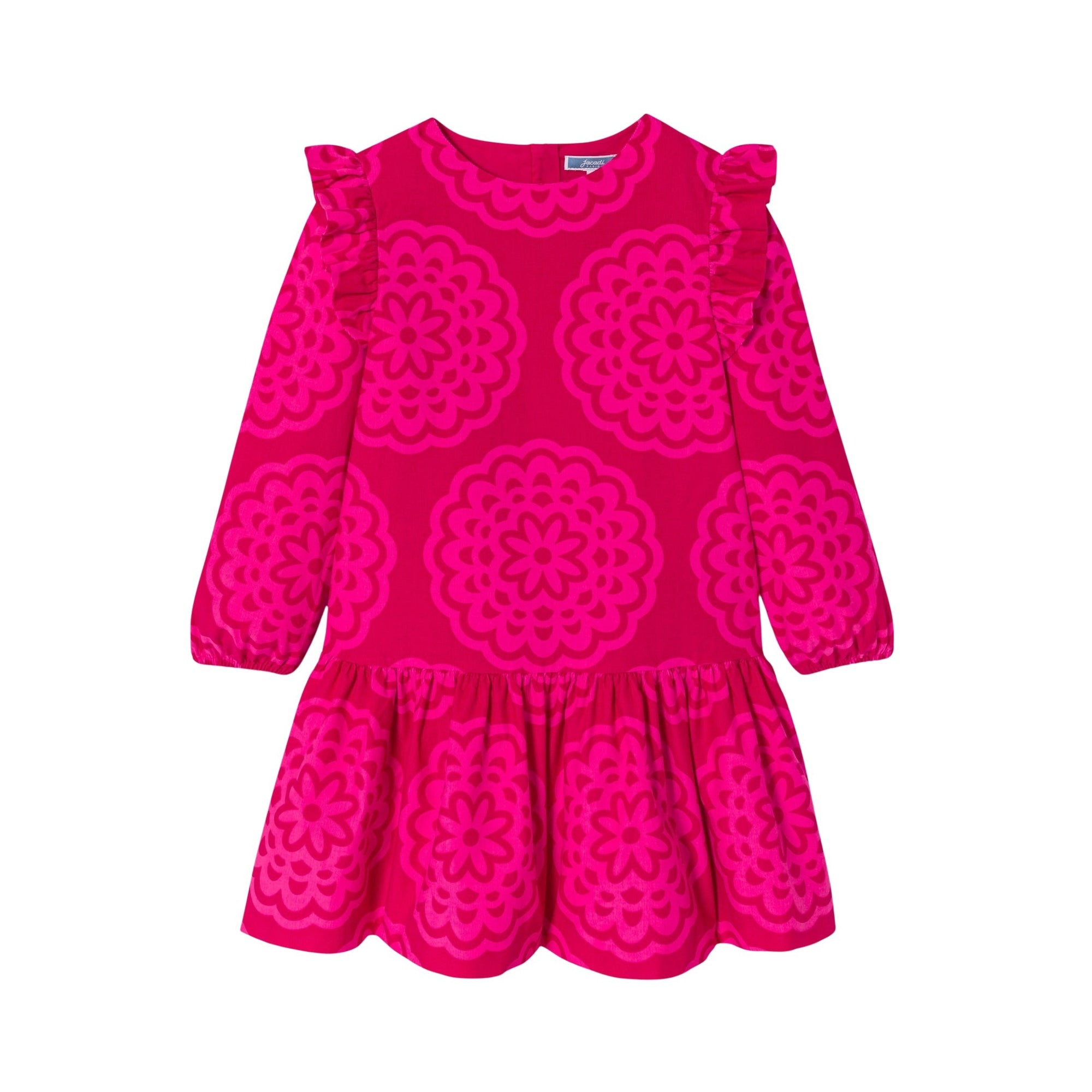 1223 QTY / ROSE/MULTICO PAP ROBE MONICA