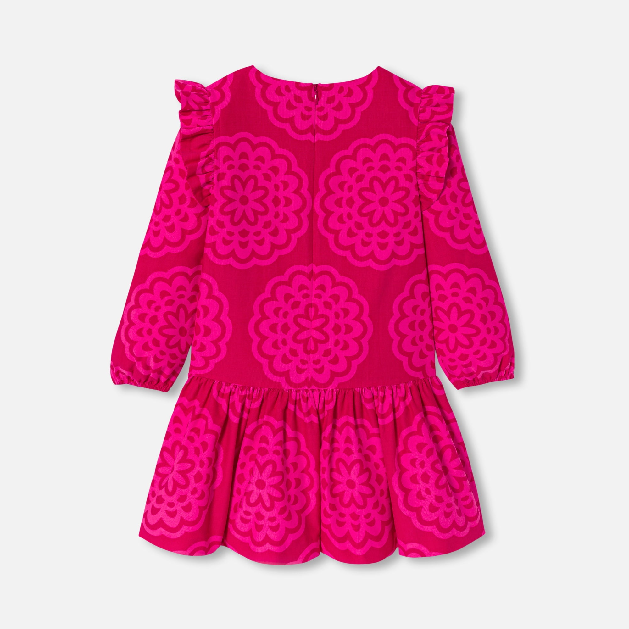1223 QTY / ROSE/MULTICO PAP ROBE MONICA