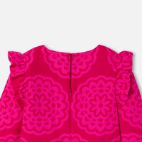 1223 QTY / ROSE/MULTICO PAP ROBE MONICA